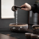 Old Thick Earthenware Tea Cup and Pot, iBuyXi.com