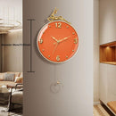 Modern Nordic Creative Wall Clock With Hanging Watch - view 4