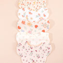 Precious Floral Cotton Cloth Baby Bibs, iBuyXi.com
