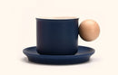 Ceramic Coffee Mug And Dish Tea Set - view 3