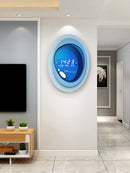 Simple and Modern Electronic Hanging Wall Clock - view 4