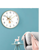 Nordic Mute Wall Clock Simple Modern Living Room Decoribuyxi.com
