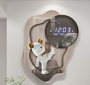 Electronic Perpetual Calendar Wall Clock For Decor - view 3