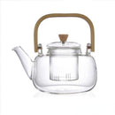 Large Handle Heat Resistant Glass Tea Pot - view 3