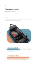 Nordic Creative Rectangular Art Wall Decor Wall Clock, ibuyxi.com