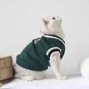 Knitted Fall Sweater Vest Pet Clothes