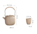 Traditional Pottery Large Capacity Tea Set, ibuyxi.com