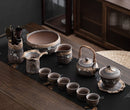 Old Thick Earthenware Tea Cup and Pot - view 5