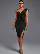 Bandage One-Shoulder Dress - photo 7