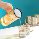 Cold Water Teapot Set Borosilicate Glass, ibuyxi.com