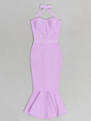 Mermaid Sleeveless Backless Midi Dress, ibuyxi.com