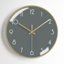 Nordic Mute Clock Wall Clock Simple Modern Living Room Elegant Home Fashion Creative and Slightly Luxury Quartz Clock Decoration - ibuyxi.comNordic Mute Wall Clock Simple Modern Living Room Decoribuyxi.com