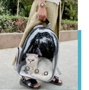 Space Capsule Pet Carrier Transparent Backpack