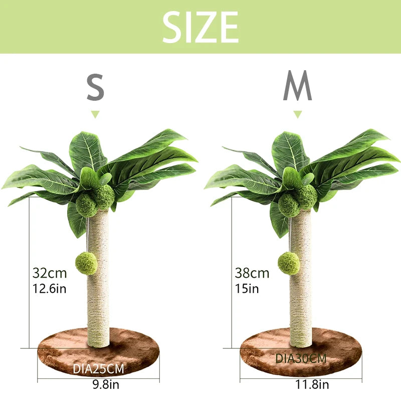 Paradise Palm Tree Cat Scratching Post