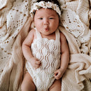 Newborn Cotton Knitted Jumpsuit
