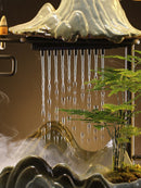 Creative Ceramic Flowing Water Rockery Fountain - view 7