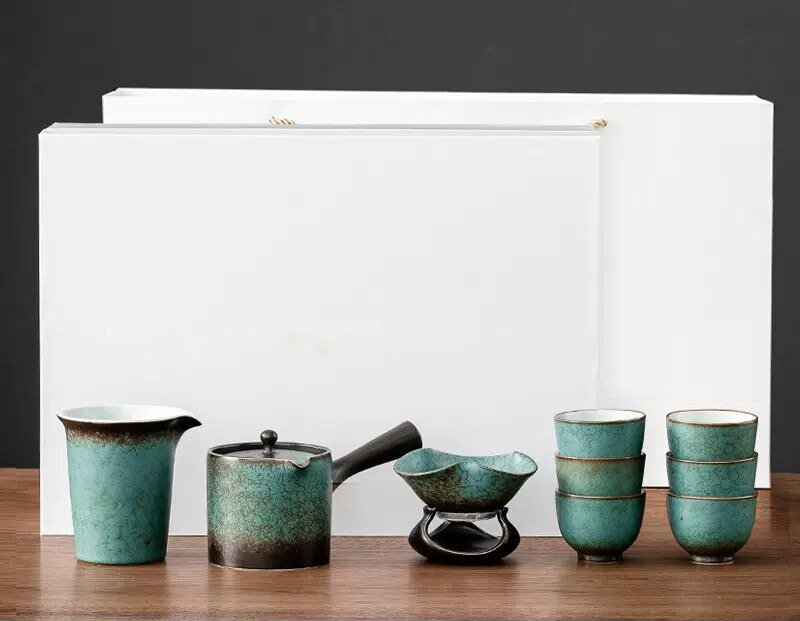 Premium Gift Box Set with Historical Tea Pots ibuyxi.com