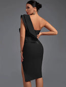 Bandage One-Shoulder Dress - photo 5