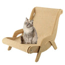 Sisal Wooden Lounge Cat Scratcher