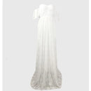 Lace Maternity Maxi Gown