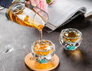 Unique Engraved Design Greenstone Wine Cup - view 5