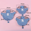 Denim Sun Guard Dog Cap