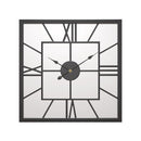 Creative and Silent Square Iron Wall Clock Decoration - view 2