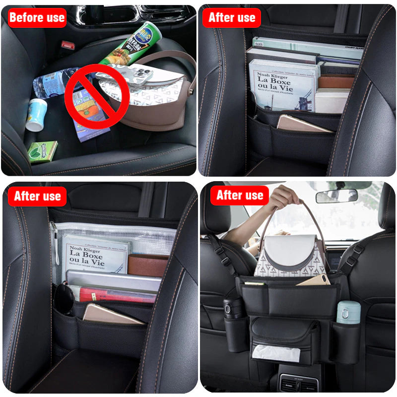 Multifunctional Car Armrest Storage Box Cup Holder Tissue Box Large  Capacity Car Interior Organizer Boxes Auto Accessories