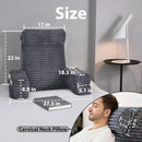 Extra Large Bed Pillow Built-In Arms, iBuyXi.com