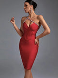 Crystal Bandage Dress - photo 2