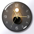 Fashion Ultra Thin Black Frame Silent Wall Clock, iBuyXi.com