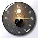 Fashion Ultra Thin Black Frame Silent Wall Clock, iBuyXi.com
