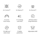 Portable Rechargeable Bladeless Neck Brace Cooling Fan, iBuyXi.com