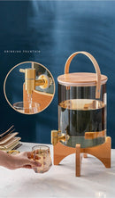 Large Capacity Glass Cold Water Pitcher with Tap, ibuyxi.com