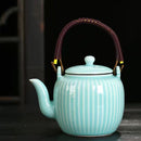 Exquisite Ceramic Teapot Set with Filter and Mug, ibuyxi.com