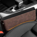 Suede Seat Side Storage Pocket For Car Seat Gap Filler Organizer Box Pu Leather Car Crevice Stowing Tidy Interior Parts, ibuyxi.com