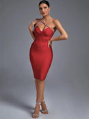 Crystal Bandage Dress - photo 5