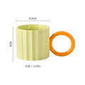 High Quality Contrast Ceramic Mug Creative Gift - view 2