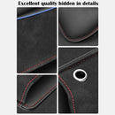 Suede Seat Side Storage Pocket For Car Seat Gap Filler Organizer Box Pu Leather Car Crevice Stowing Tidy Interior Parts, ibuyxi.com