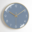 Nordic Mute Clock Wall Clock Simple Modern Living Room Elegant Home Fashion Creative and Slightly Luxury Quartz Clock Decoration - ibuyxi.comNordic Mute Wall Clock Simple Modern Living Room Decoribuyxi.com