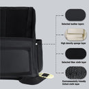 Car Seat Middle Hanger Storage Bag Luxury Auto Handbag Leather  Holder Between Seats Tissue Water Cup Pockets Stowing Tidying, ibuyxi.com