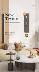 Nordic Creative Rectangular Art Wall Decor Wall Clock, ibuyxi.com