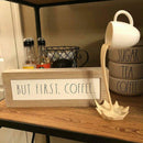 Floating and Creative Desktop Decor Coffee Cup Sculpture - view 5