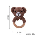 Crochet Animals Baby Rattle