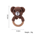 Crochet Animals Baby Rattle