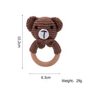 Crochet Animals Baby Rattle