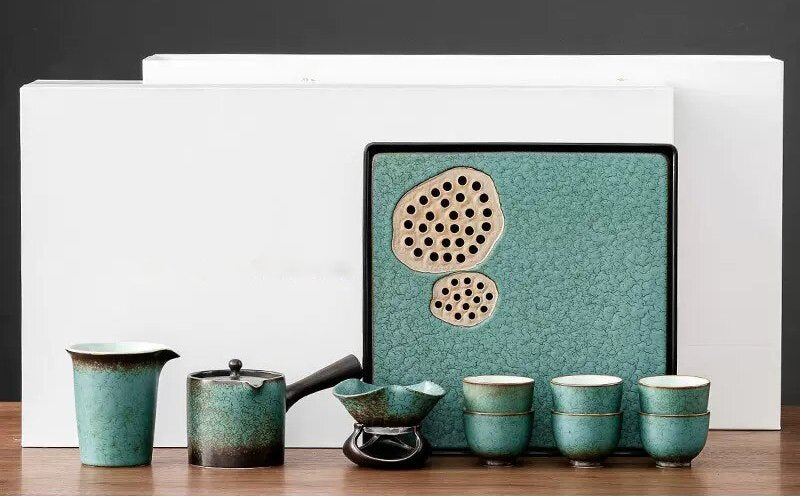 Premium Gift Box Set with Historical Tea Pots ibuyxi.com