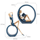 Young Girl Resin Room Accessories For Decoration - view 2