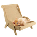 Sisal Wooden Lounge Cat Scratcher
