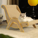 Sisal Wooden Lounge Cat Scratcher